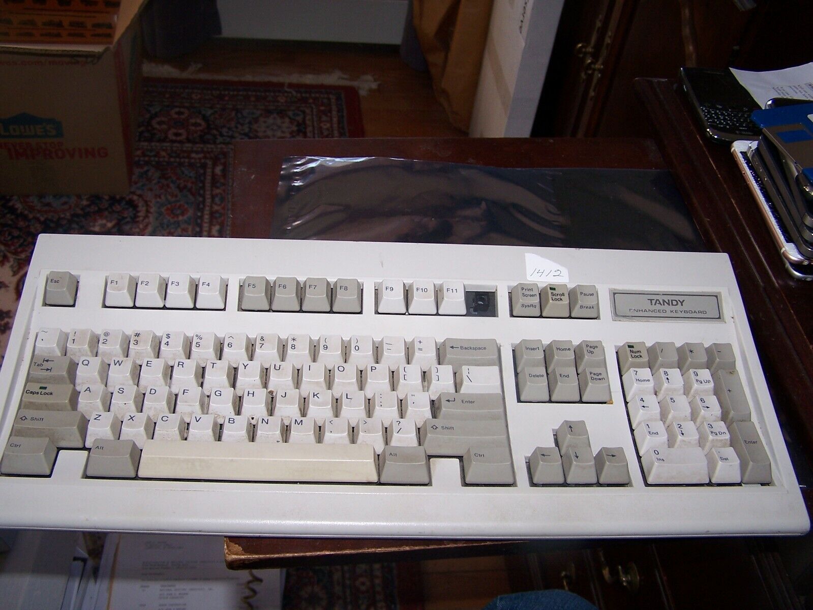 Vintage Tandy Enhanced Keyboard w/ PS/2 Connector SOLD AS IS
