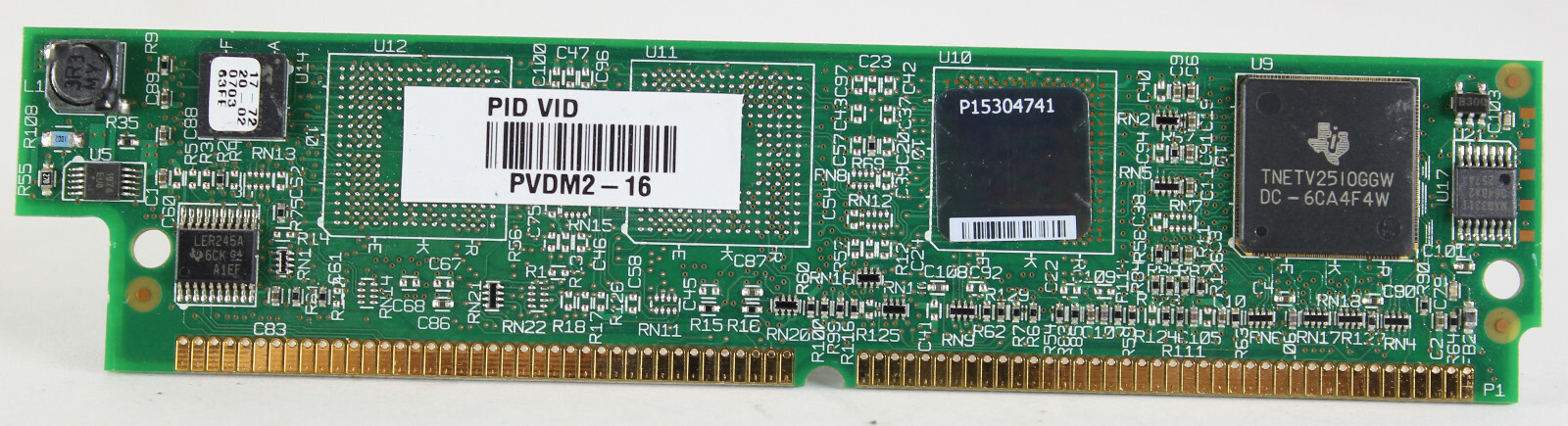 Cisco PVDM2-16 2800/3800 16-Channel Packet Voice/Fax DSP Module 73-8538-05