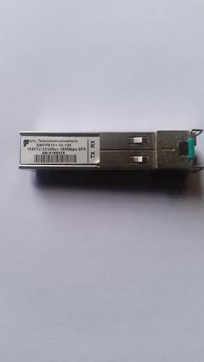 AFL Telecommunications SWFP5131-13-125 Optical Transceiver 1550Tx/1310Rcv 