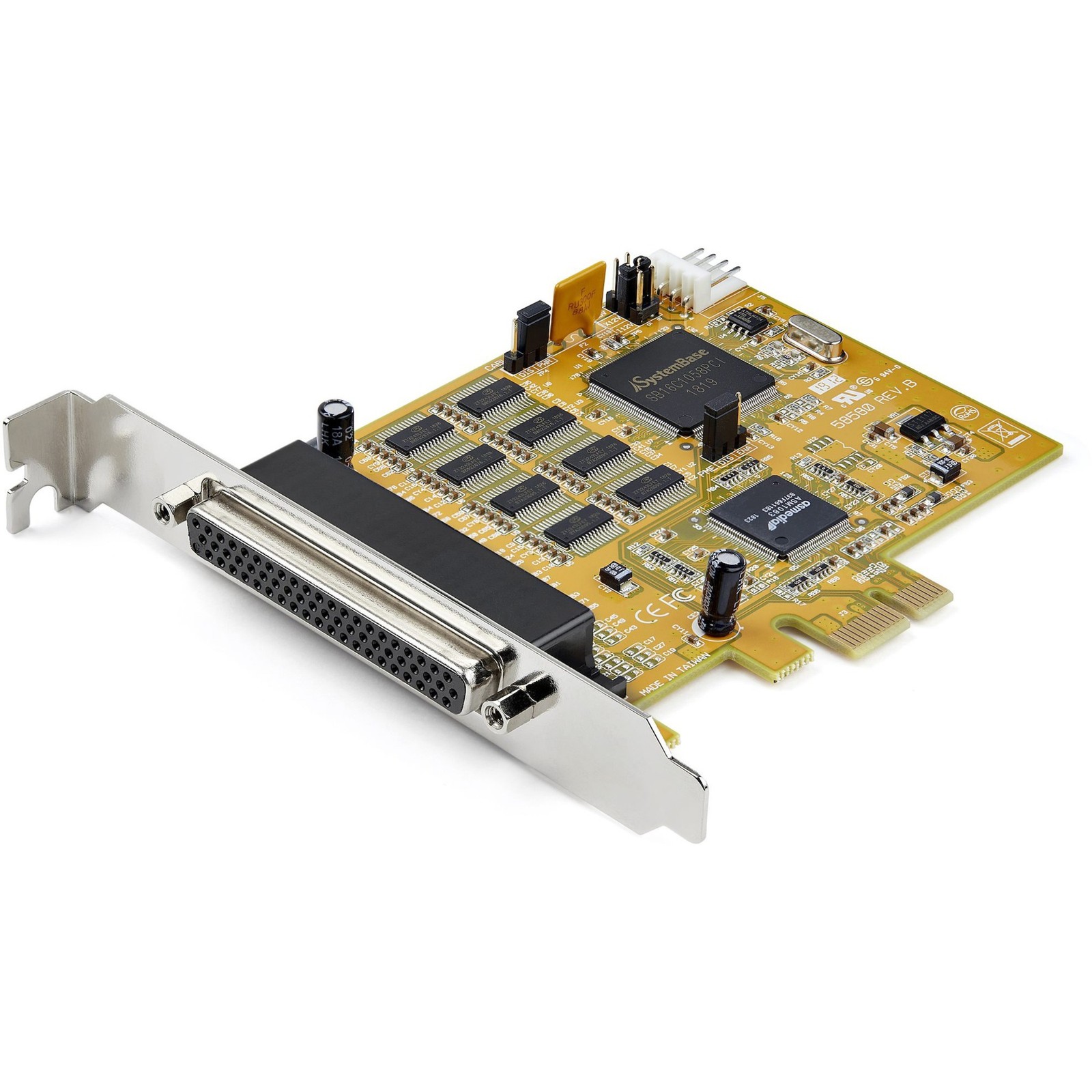 StarTech PEX8S1050 8-Port PCIe RS232 Serial Adapter Card