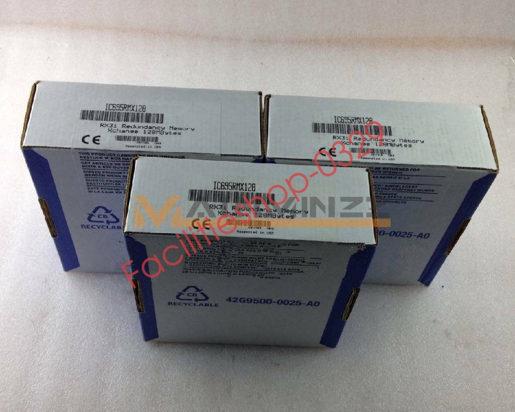 ONE NEW GE FANUC RX3i Redundancy Memory IC695RMX128 DHL/FedEx