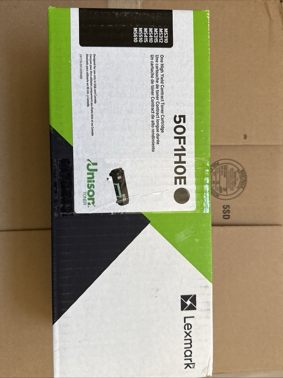 2 Lexmark Toner Cartridges