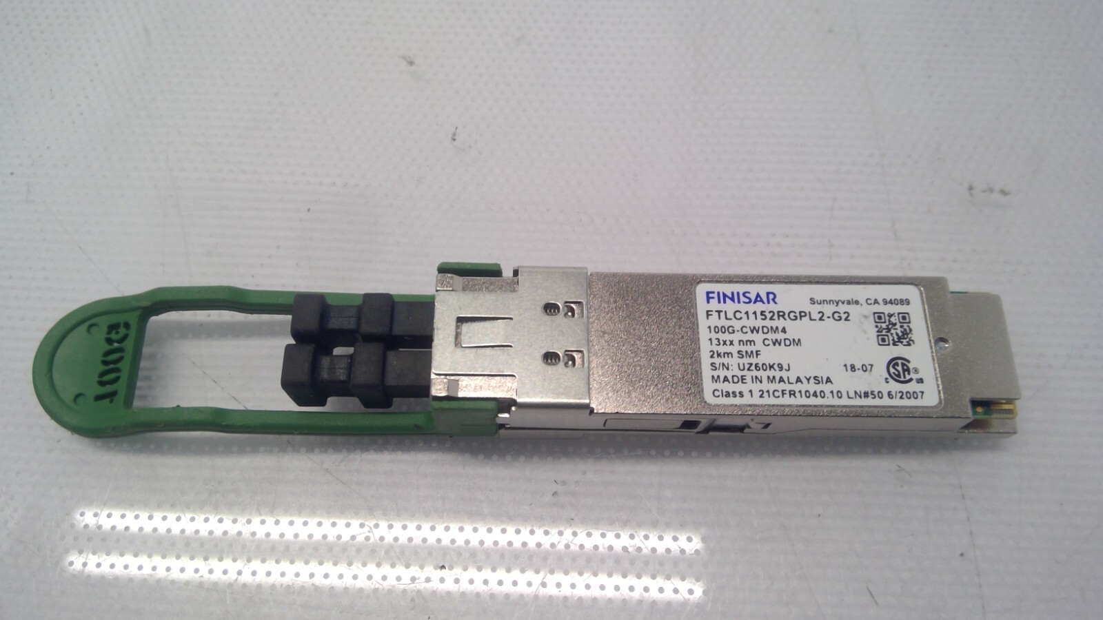 Finisar FTLC1152RGPL2-G2 QSFP28 100G CWDM4 2km Duplex LC SMF Transceiver