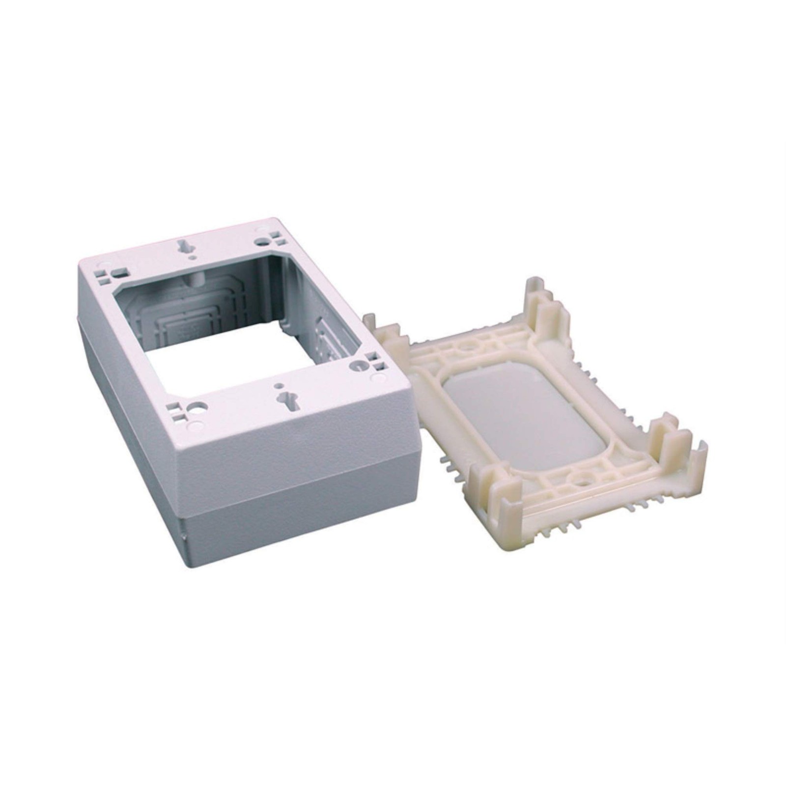Legrand Wiremold Cordmate II Data Box White – Low Voltage Management 1Pack