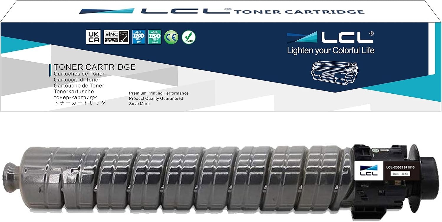 LCL Compatible Toner Cartridge Replacement for Ricoh 841813 MP C3003 C3503