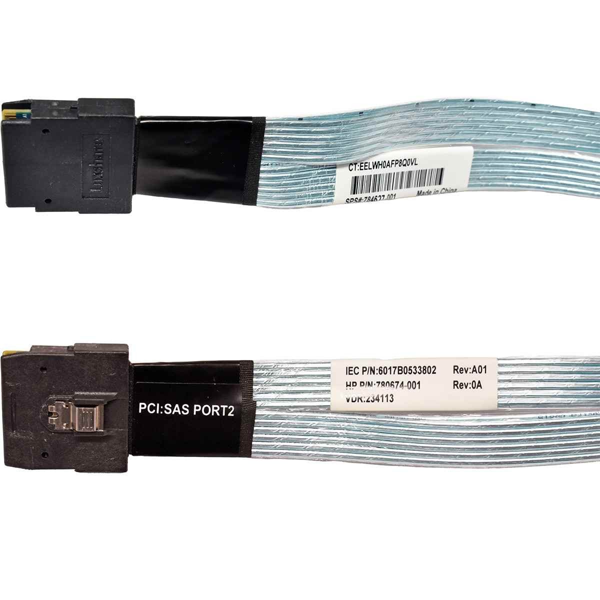 HP DL380 G9 MiniSAS Cable 2x SFF-8087 - SAS double-wide 780674-001 784627-001