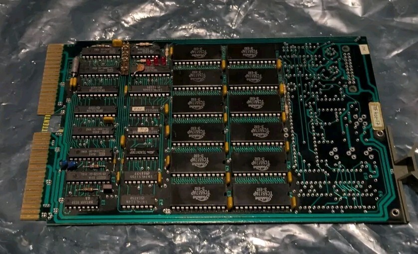 Digital DEC Socabim Multifunction DACO PDP 11 QBUS w/ Toshiba TC5517AP Memory 