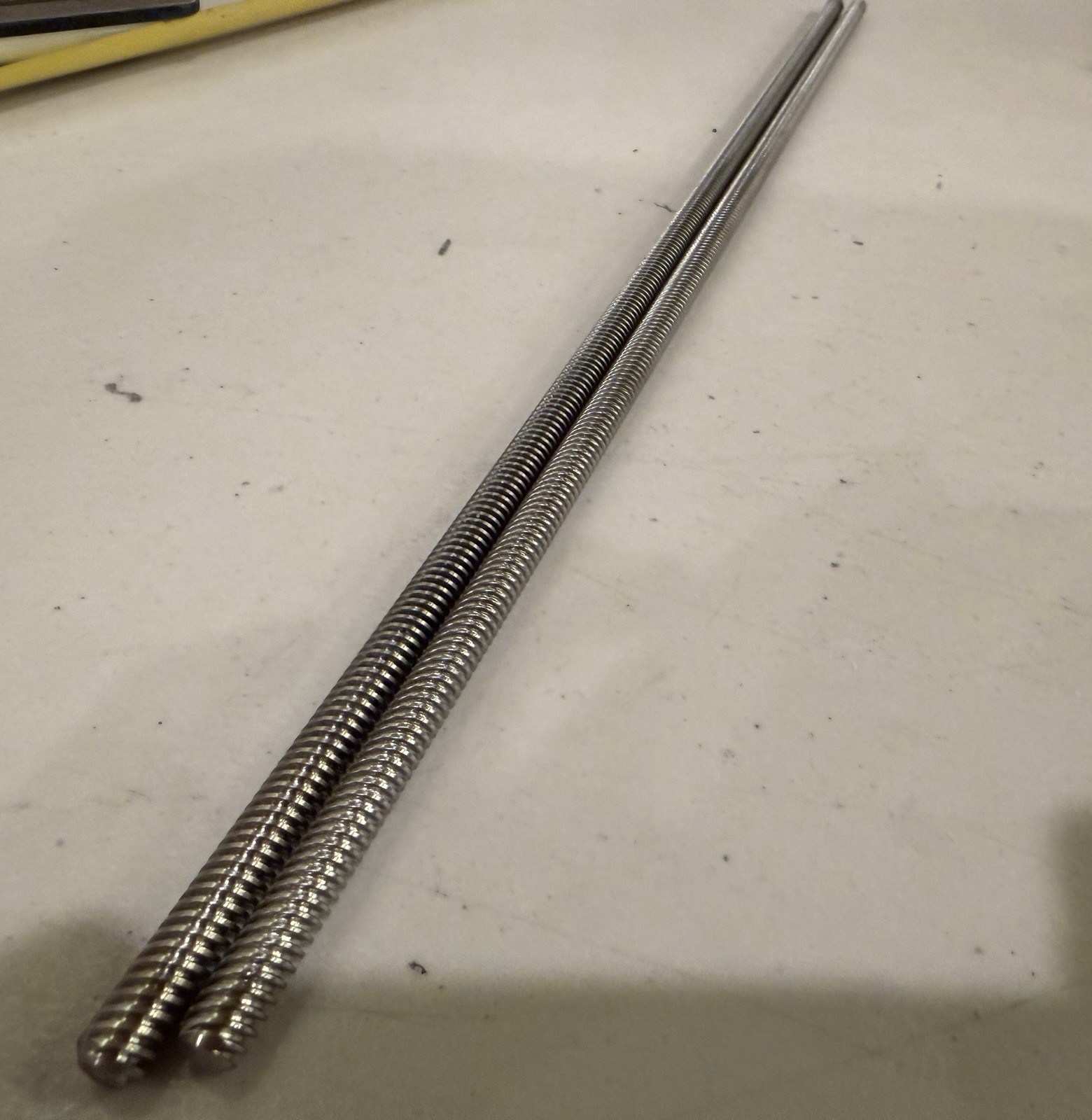 Ender 5 Plus Lead Screws, Set Of Two. T8X8 (4 START) 515mm