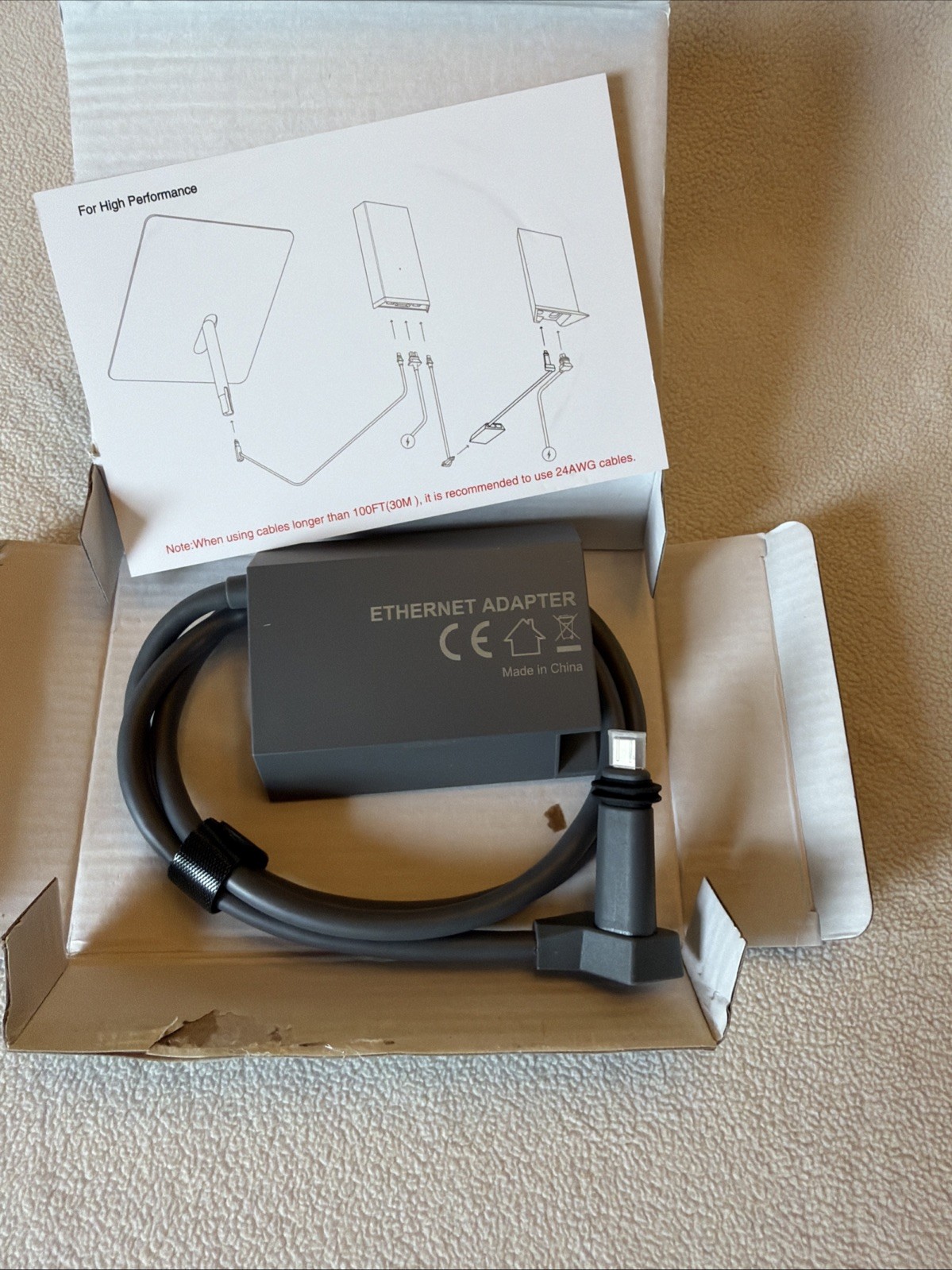 Multi Ports Ethernet Adapter compatible with Starlink Actuated Gen 2