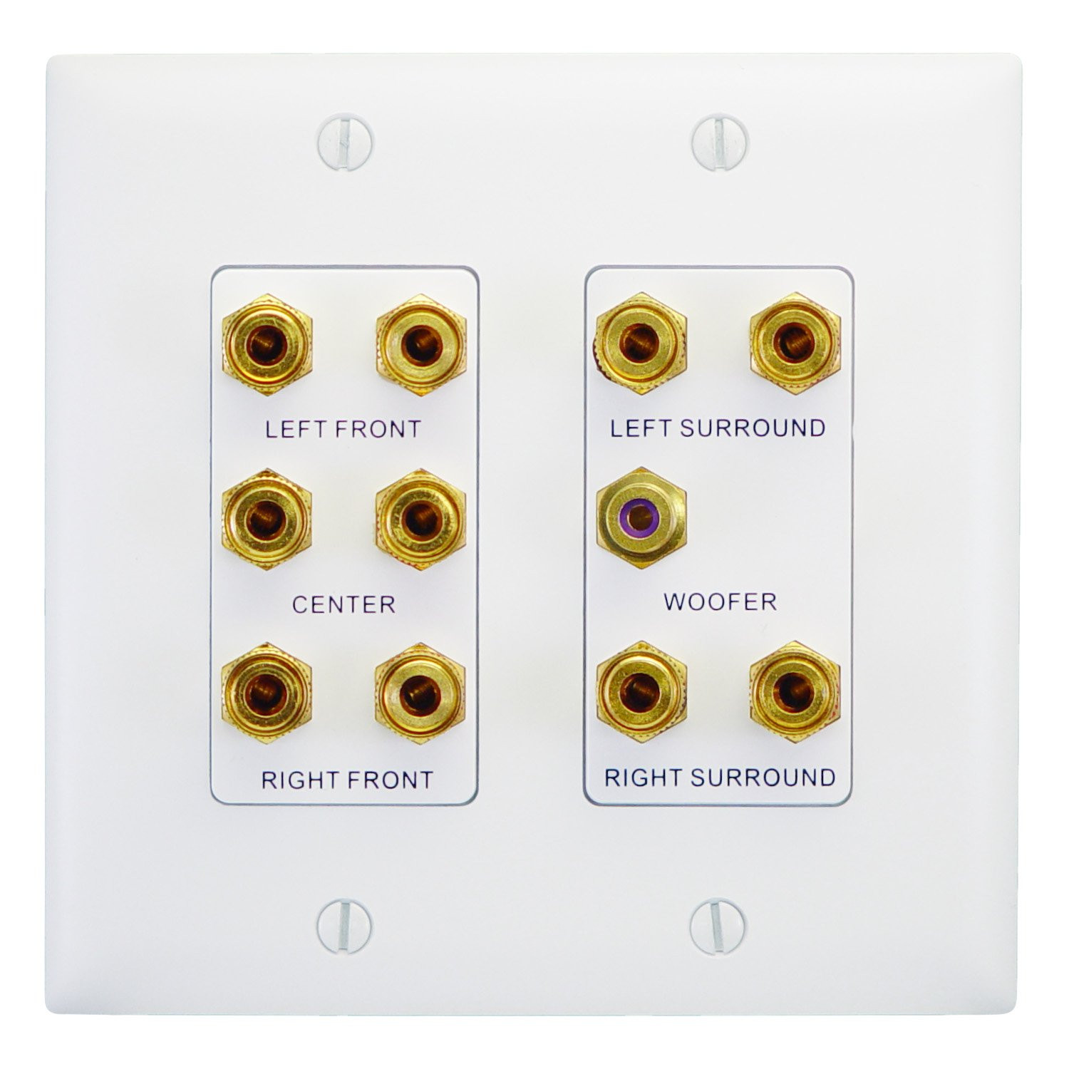 On-Q Legrand - Onq 5.1 Theater Connection Kit, Home Theater Strap and Cable Acce