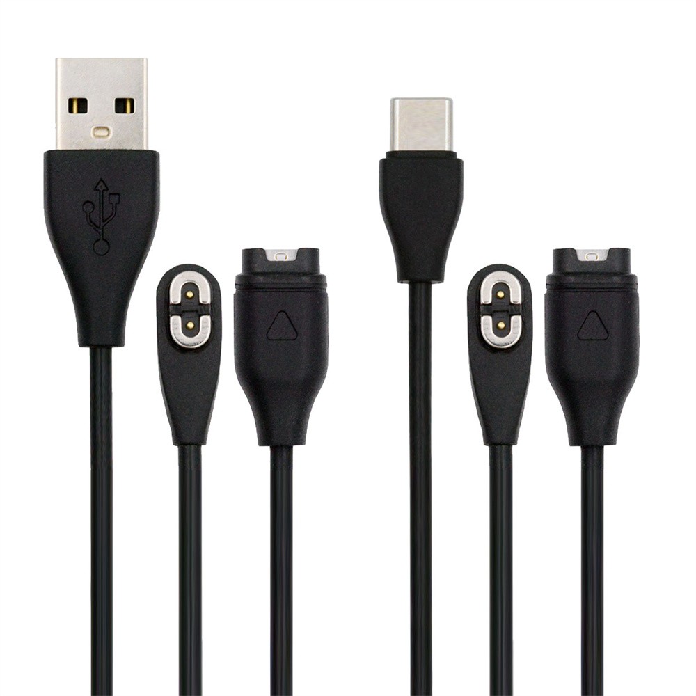 CY Magnetic Smart Watch Earphone Charging Cable USB Type-C & Type-A to 2Pin 4Pin