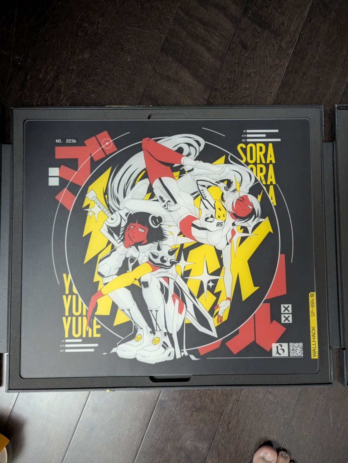 Wallhack SP-004 Limited Edition Arcade Twins Glass Mouse Pad – Brand New