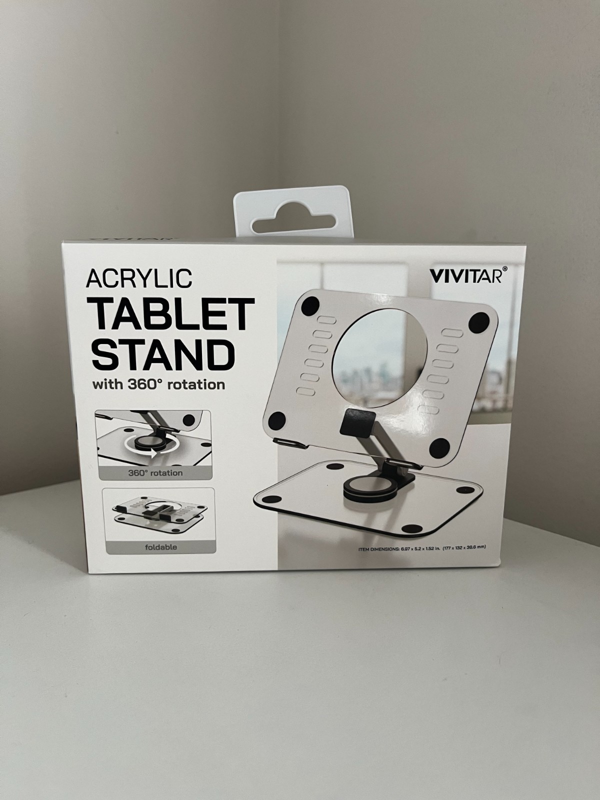 Vivitar Acrylic Tablet Stand 360