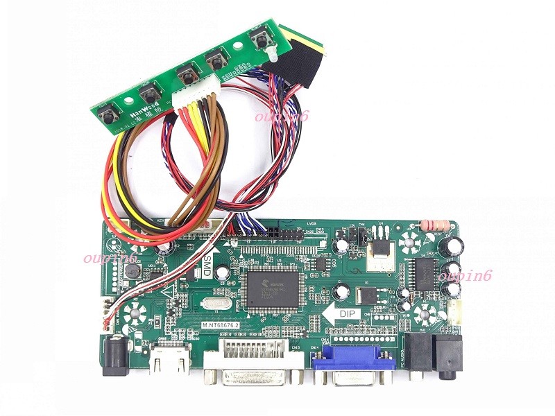 2018 HDMI VGA DVI Audio LCD LED Controller kit diy For LTN173KT03 1600X900 17.3"