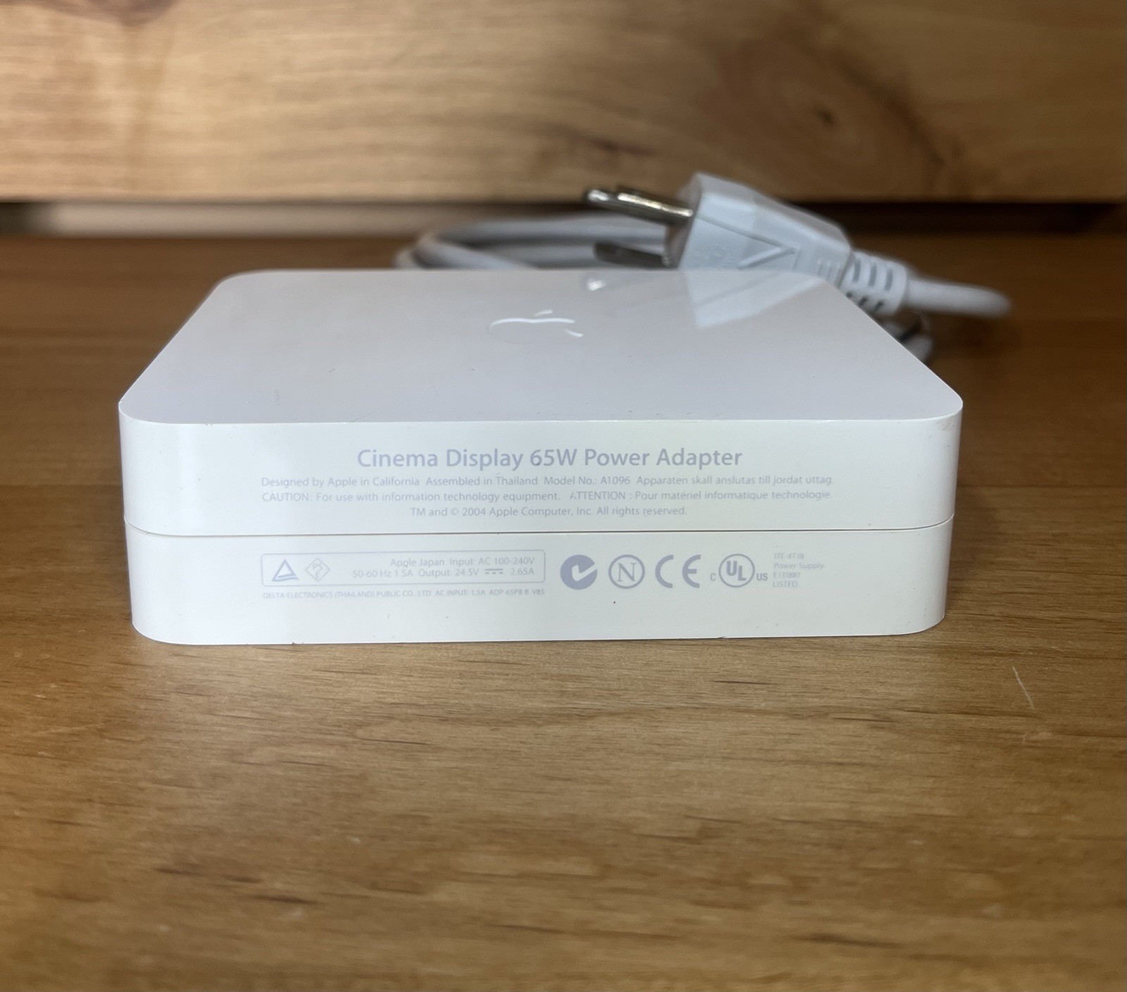 Apple 🍎 Cinema Display 65 W Power Adapter A1096, Authentic OEM, Vintage, White