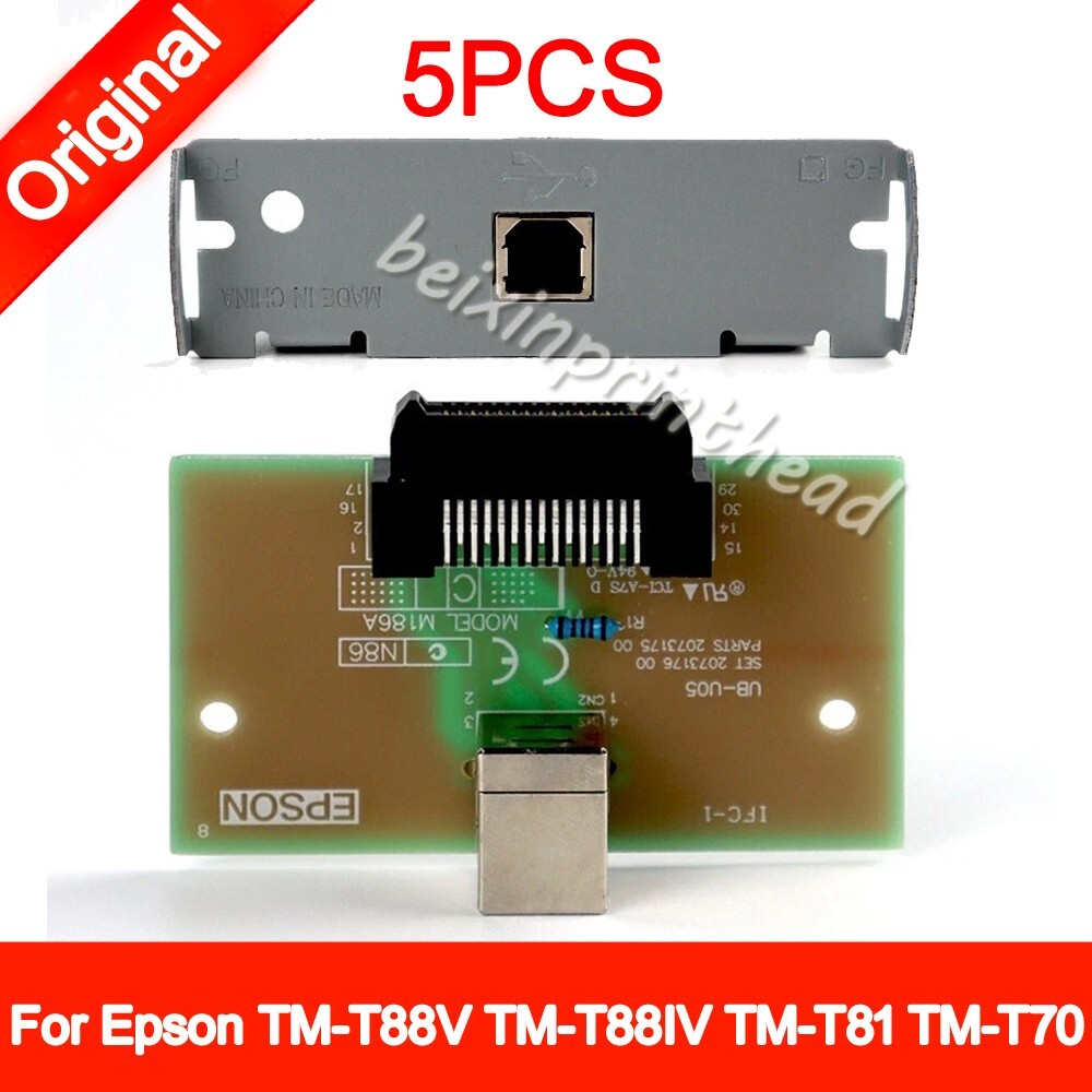 5x USB Port Interface Card For Epson TM-T88V TM-T88IV TM-T81 TM-T70 M186A UB-U05