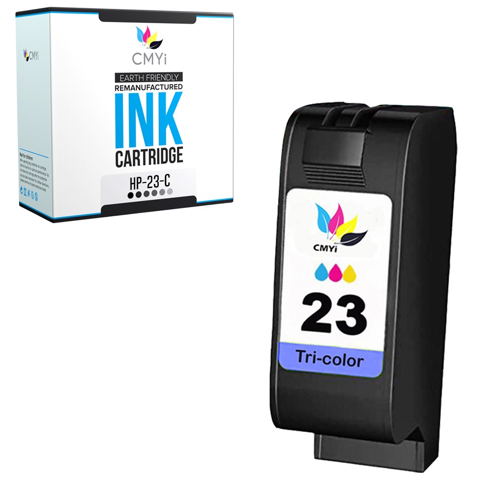 1-PK Compatible CMYi HP 23 Color Ink Cartridge for Color Copier 140 150 160 170