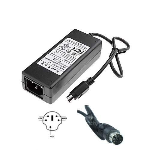 TOP CHARGEUR* Power Supply AC Adapter Charging Cable Charger 12V 5V 2A 5 PIN for F...