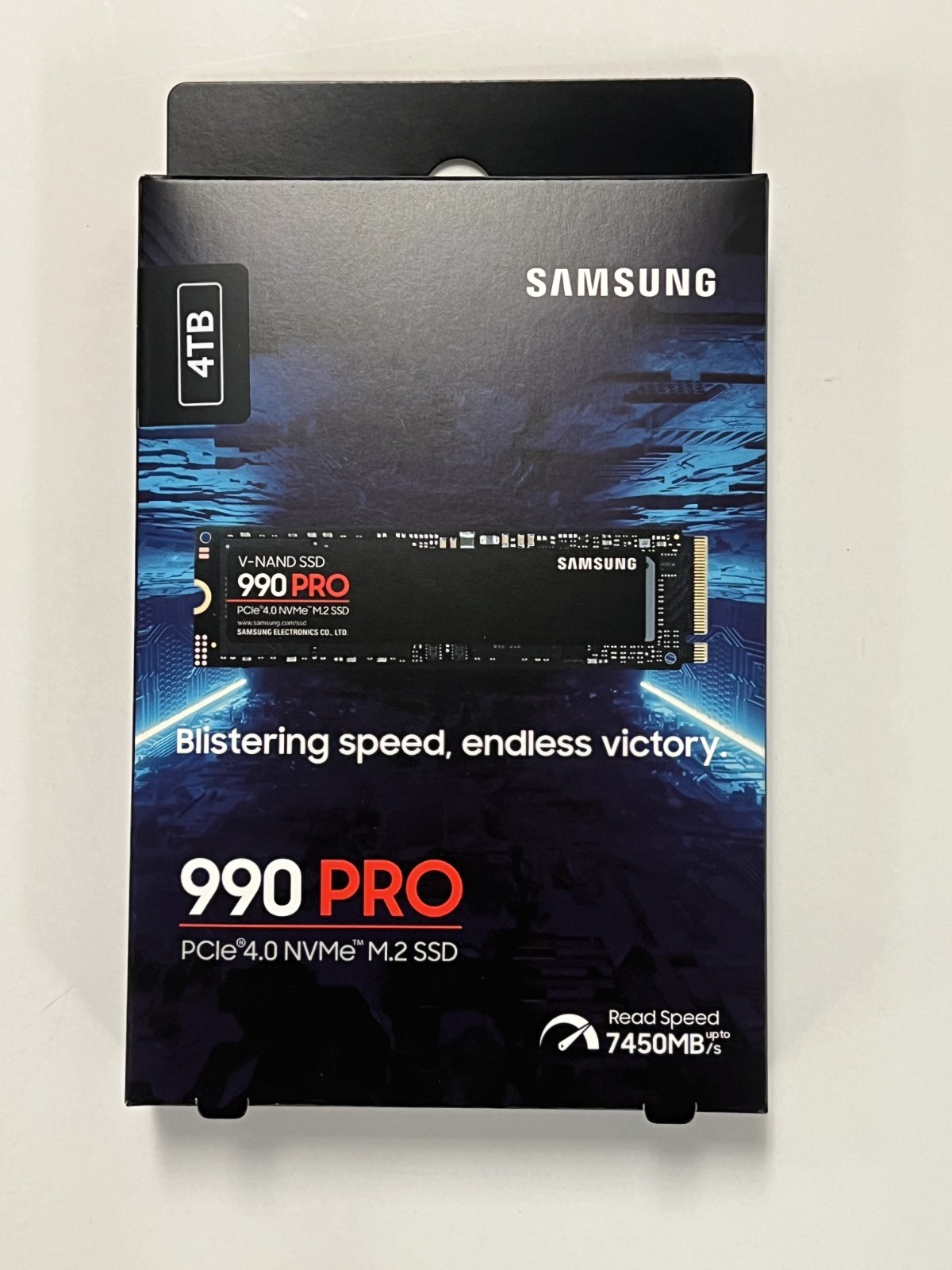 New Samsung 990 PRO 4TB M.2 NVMe Internal SSD MZ-V9P4T0B/AM