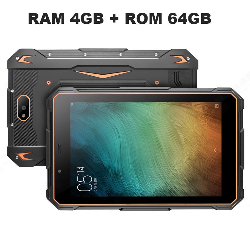 8" Rugged Tablet PC WIFI Smartphone Android 13 Mobile GPS Waterproof UNIWA R881
