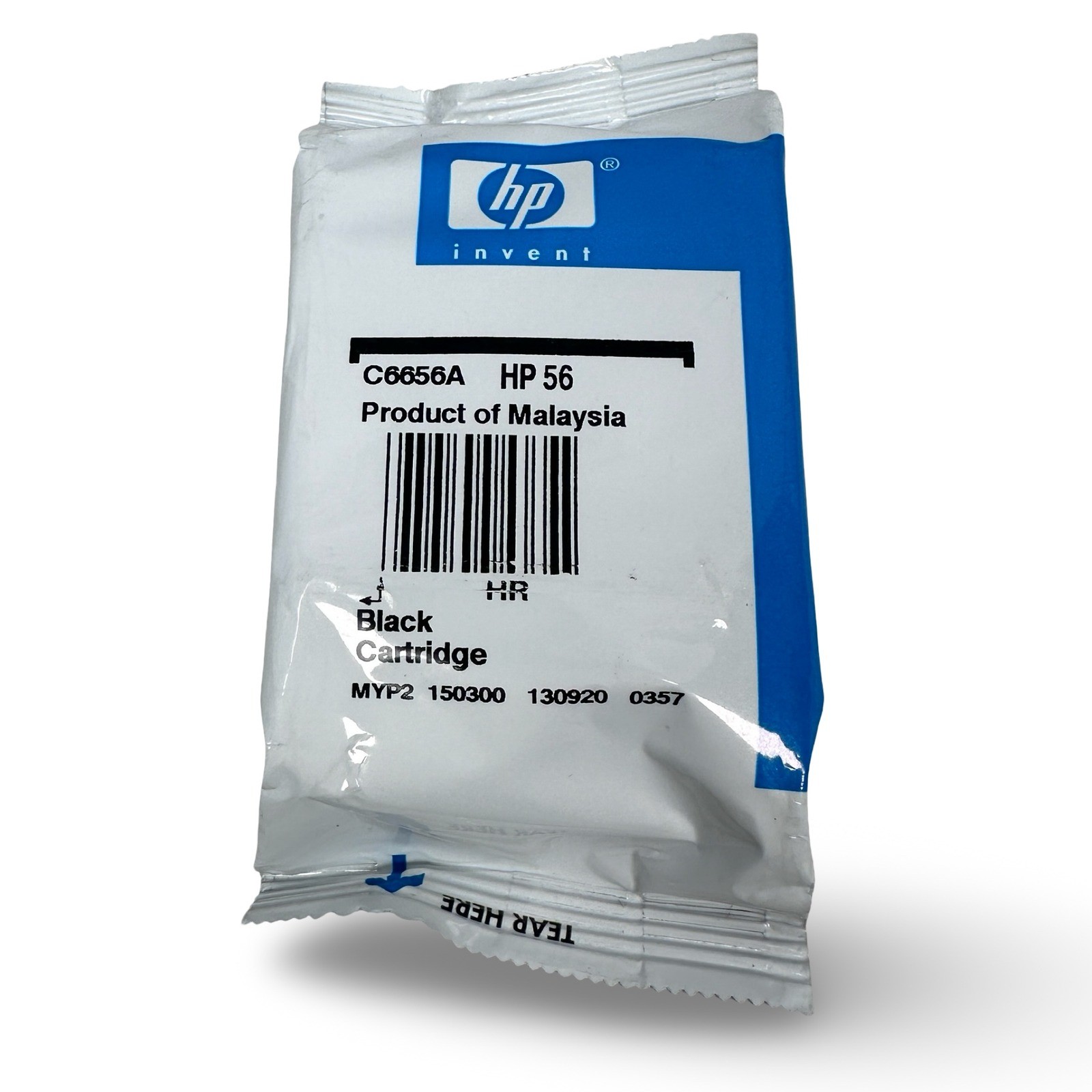 HP 56 Black Inkjet Print Cartridge C6656A Genuine OEM Factory Sealed Malaysia