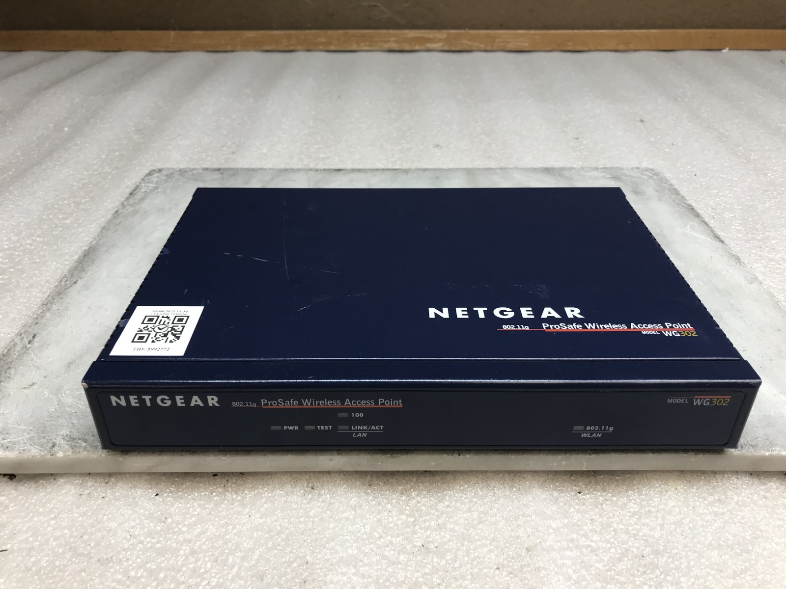 Netgear ProSafe WG302 802.11g Wireless Access Point w/ AC PWR Adapter incl.