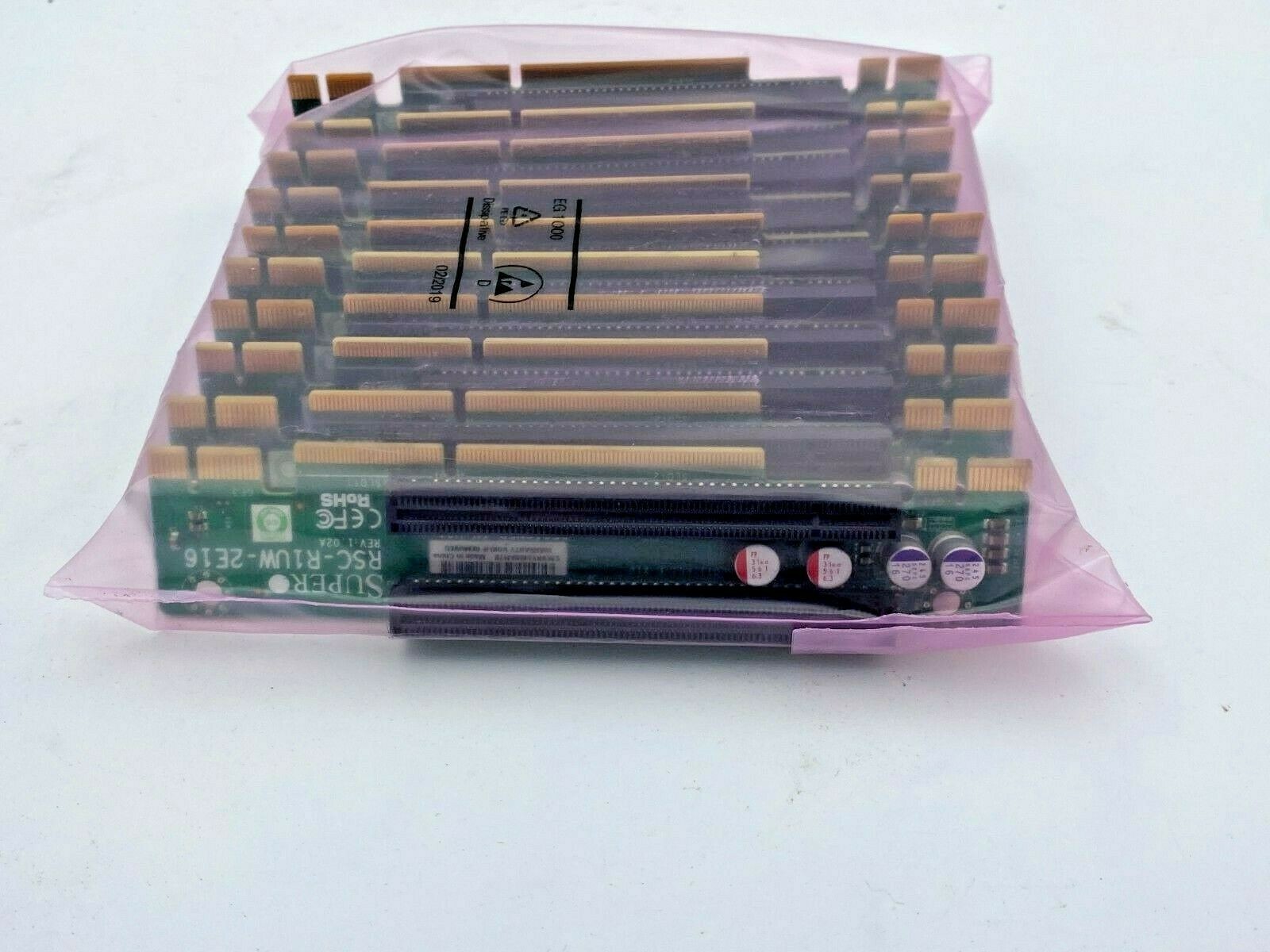 10pc x SUPERMICRO RSC-R1UW-2E16 PCIe RISER EXPANSION BOARD CARD