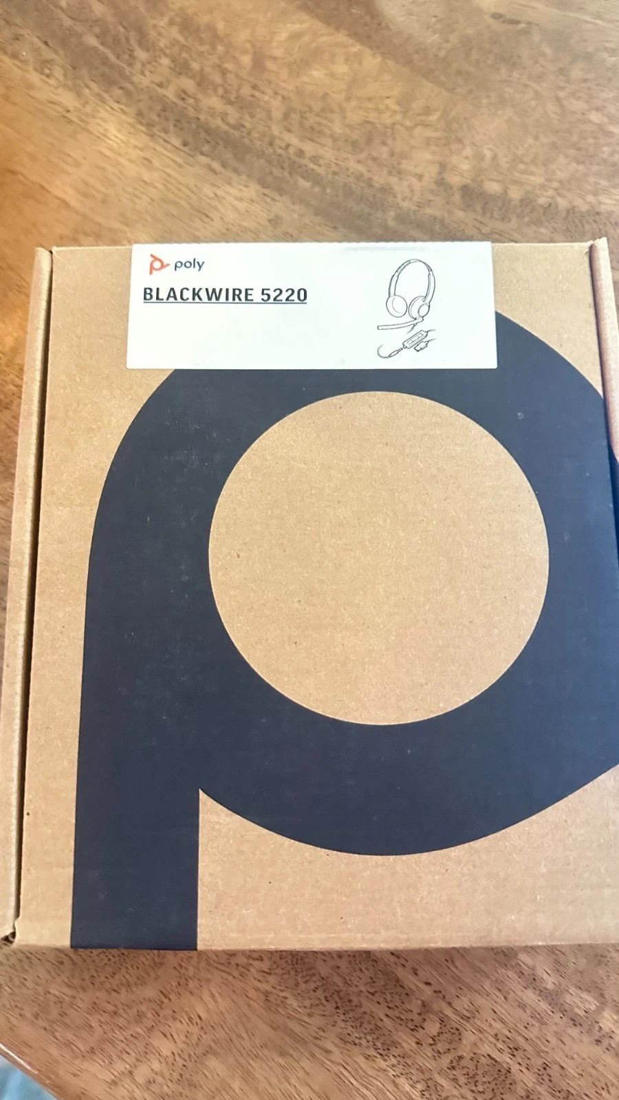 Poly Blackwire 5220 Wired Headset W/ Flexi Boom Mic,  USB-A, 3.5mm  - NEW
