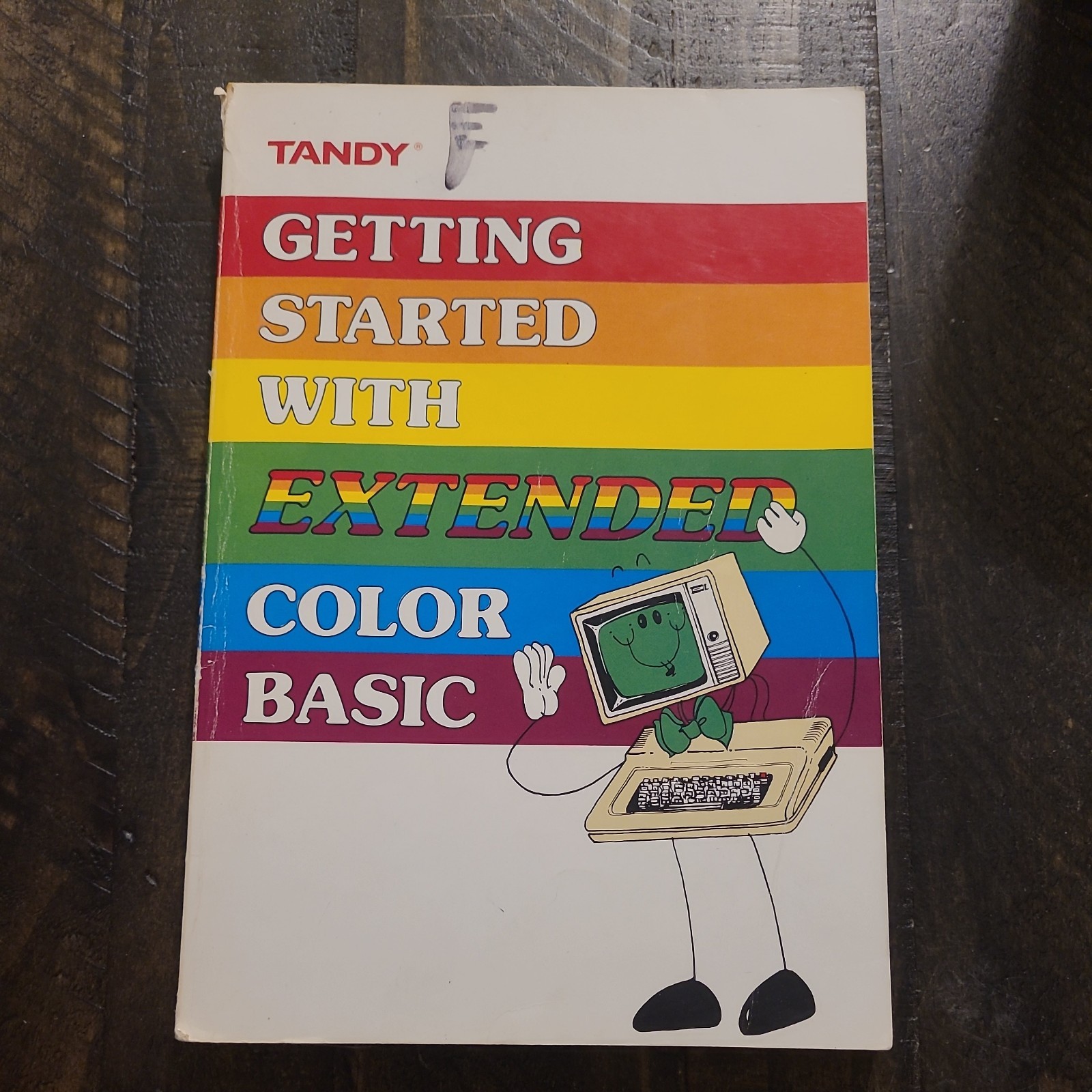 Radio Shack- Tandy Getting Started with Extended Color Basic Book 1984
