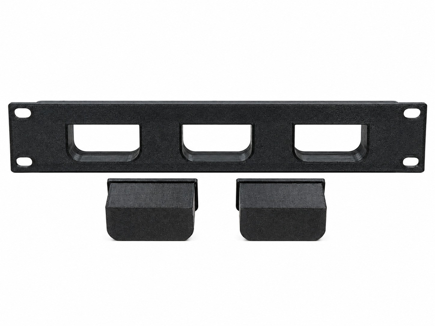 1U 10" Side Mounted Rackmount for 1-3 JetKVM