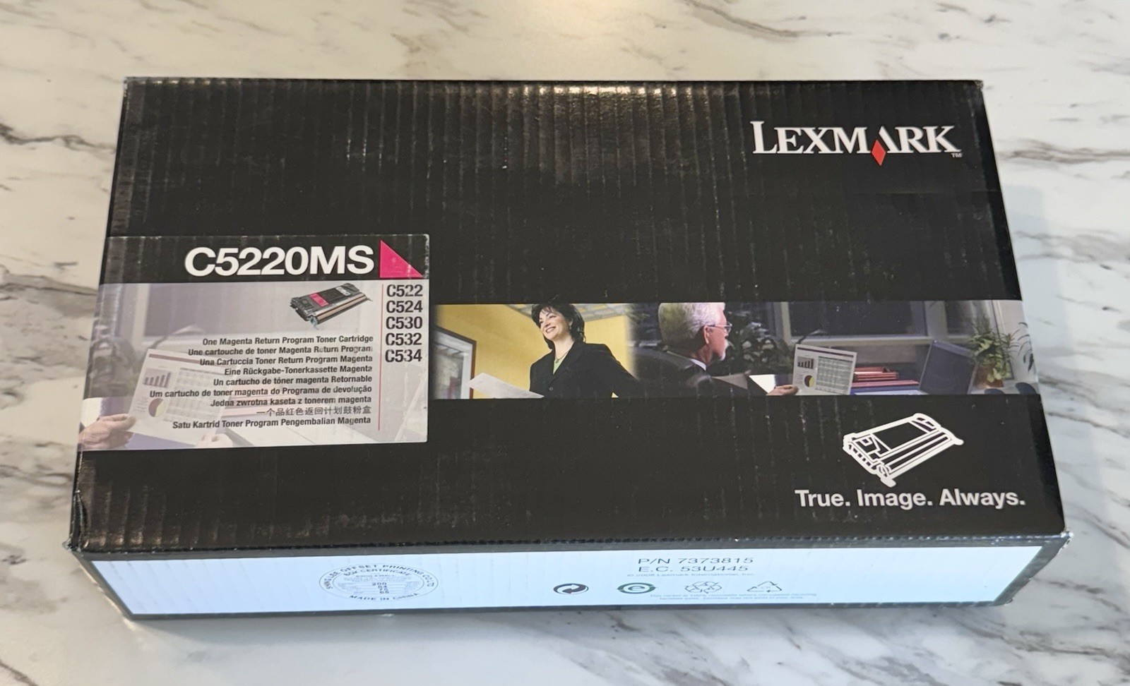 Genuine Lexmark C5220MS Magenta Toner Cartridge C522 C524 C530 C532 C534 BNIB