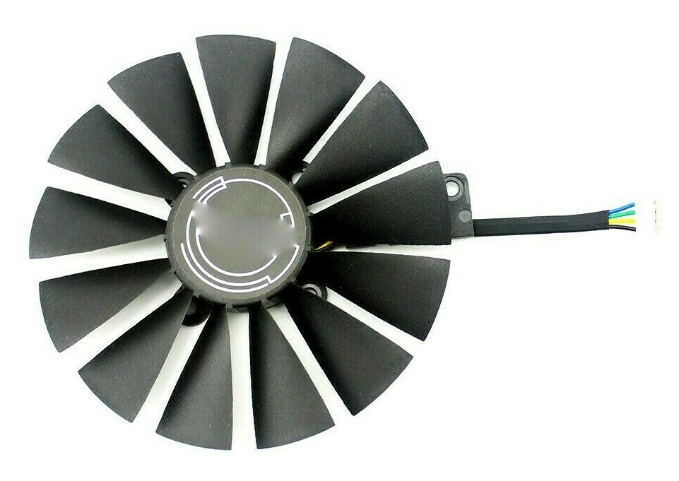95mm T129215SM 0.25A GPU VGA Fan FOR ASUS STRIX RX570 GTX1050TI 4G Gaming