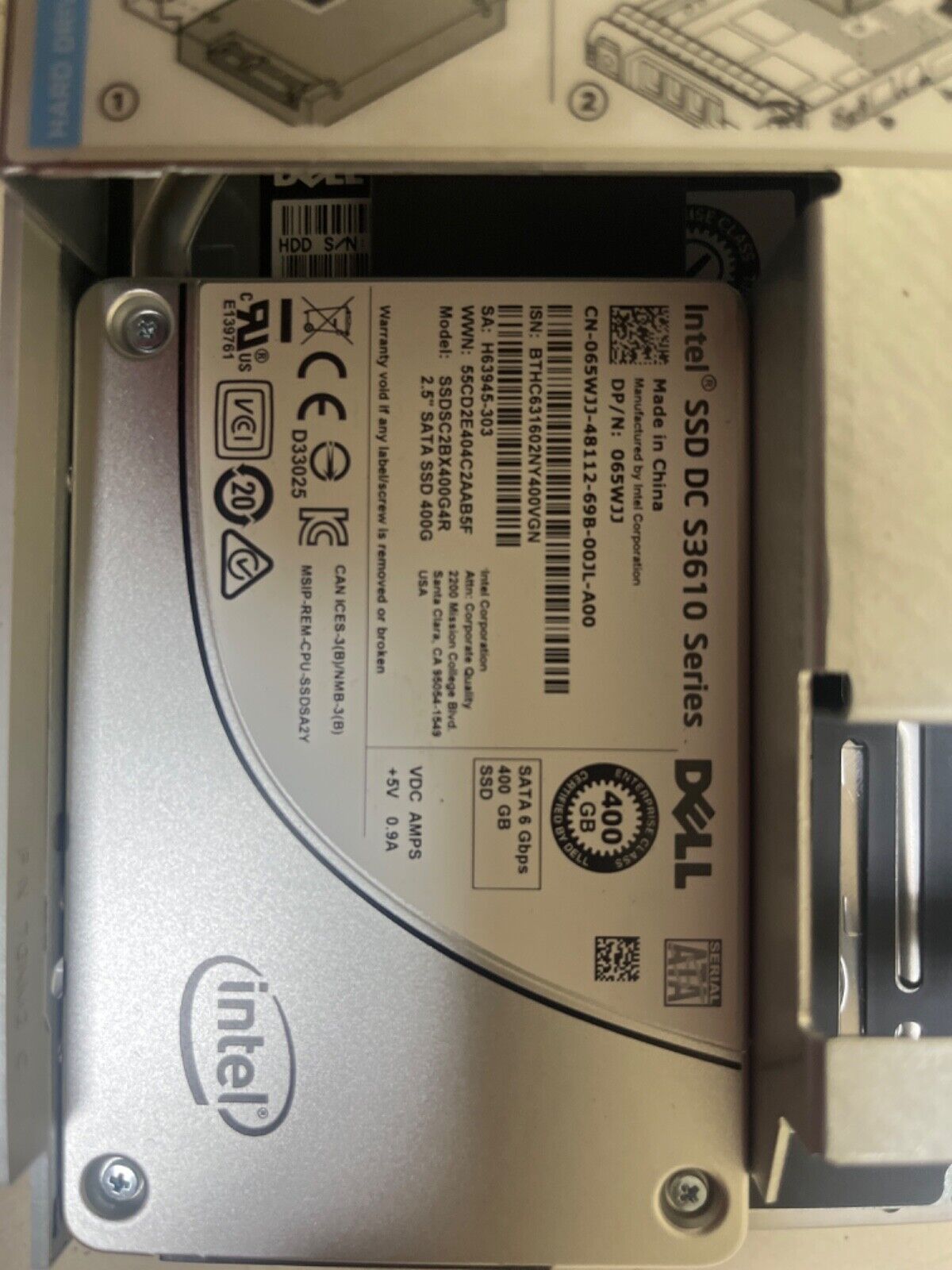 Dell 65WJJ 400GB MLC 2.5\