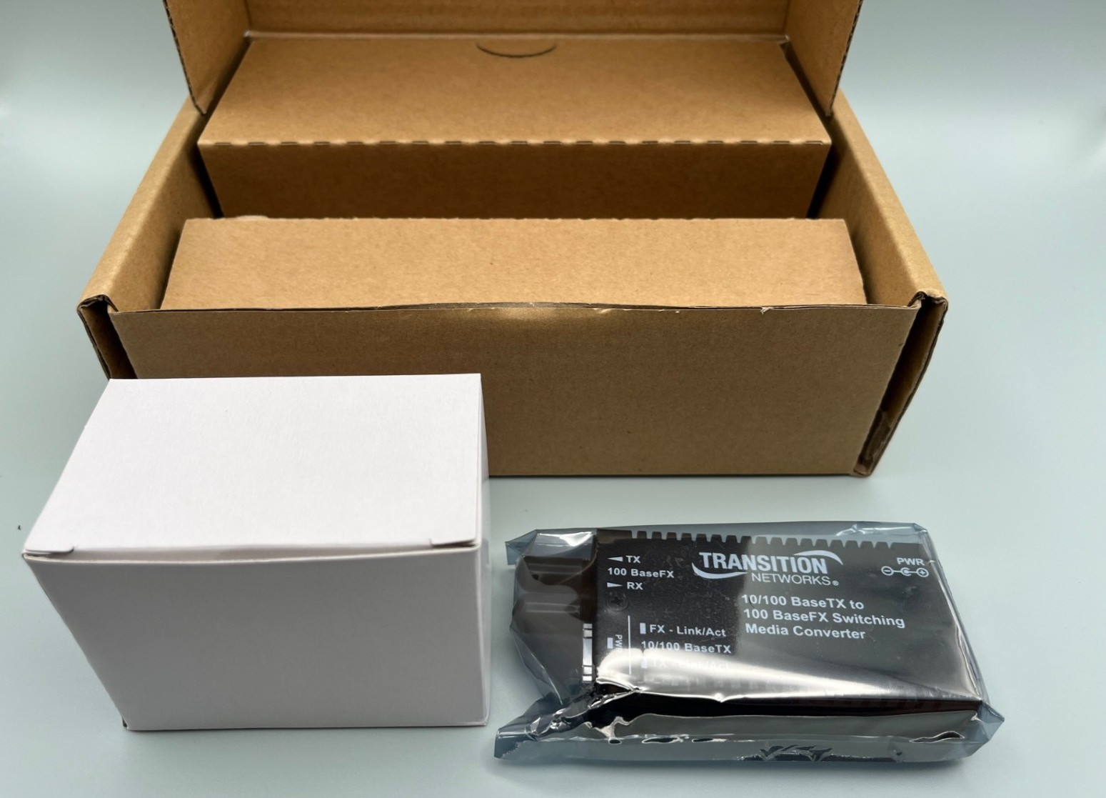 Transition Networks  M/E-PSW-FX-01-N Media Converter Mini NICE