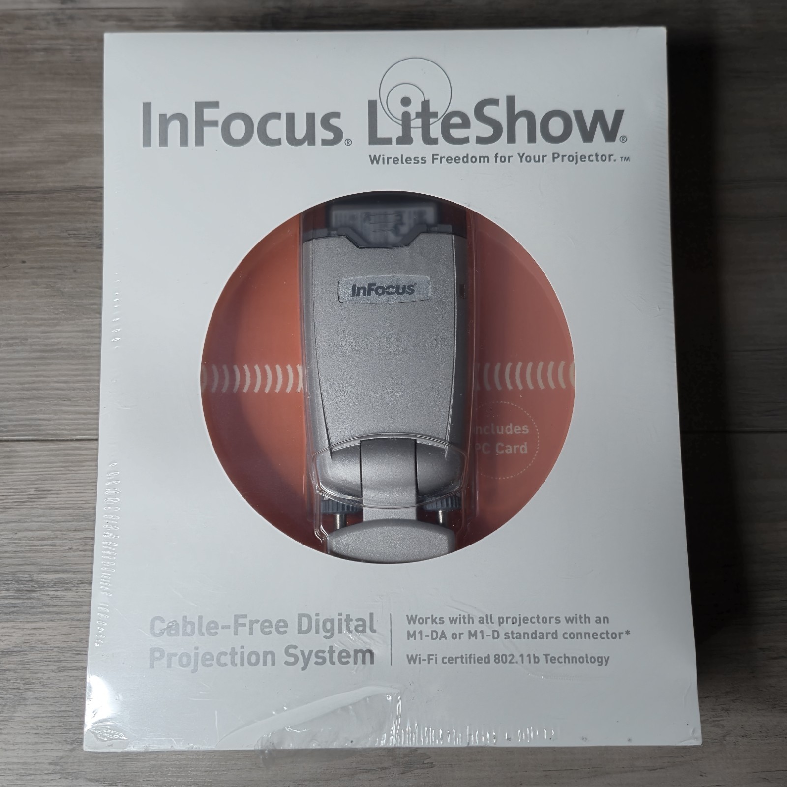 InFocus LiteShow Cable-Free Wireless Digital Projector System New M1-DA M1-D