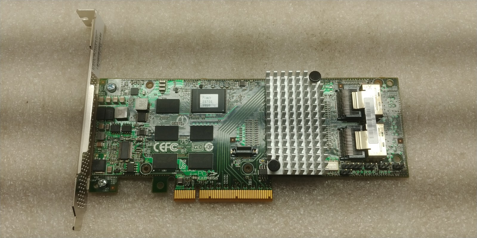 LSI Logic 500605B 6Gbps 2 Ports SAS PCI Express RAID Controller Card SAS9201-8i