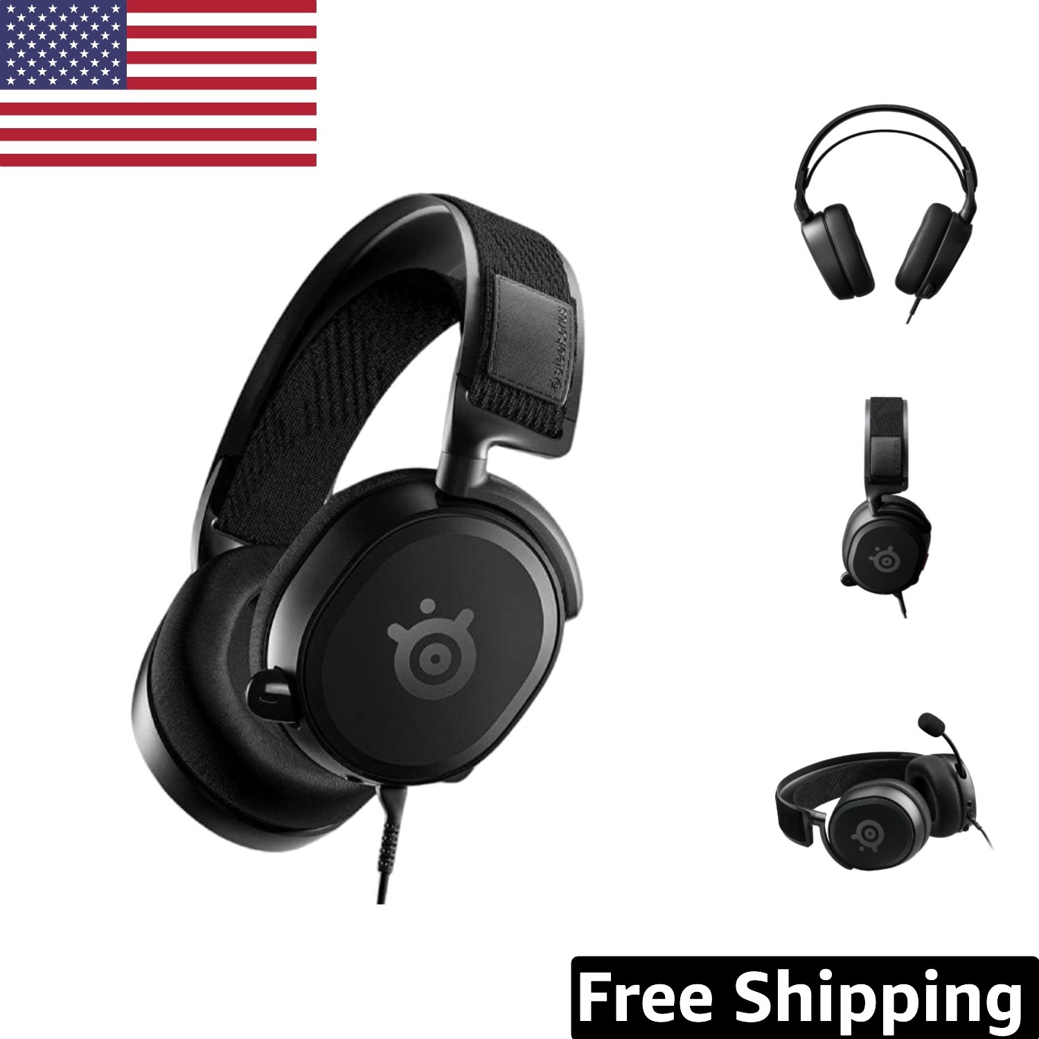 Arctis Prime Multiplatform Gaming Headset - Lightweight, High Fidelity Drivers