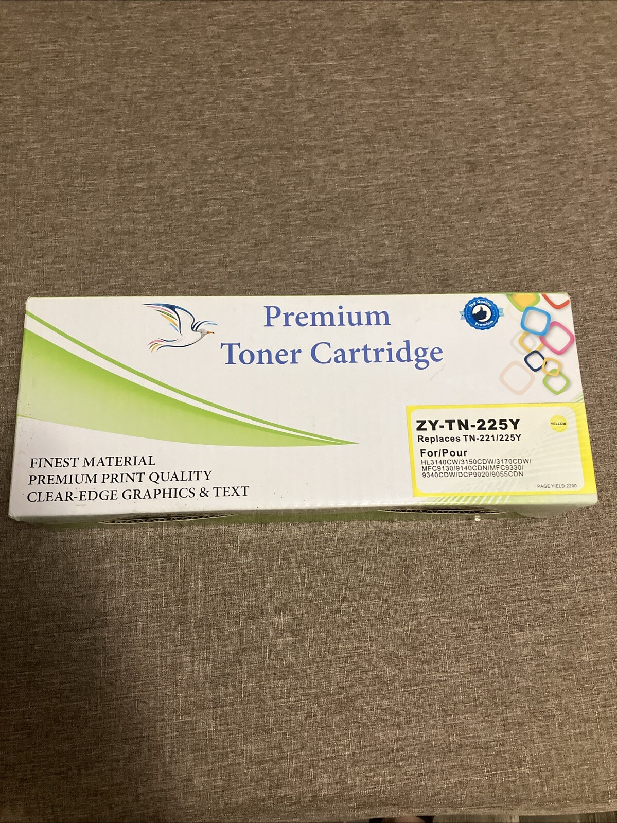 Premium Toner Cartridge ZY-TN-450 Black Replaces Brother TN-420/450 High Yield 