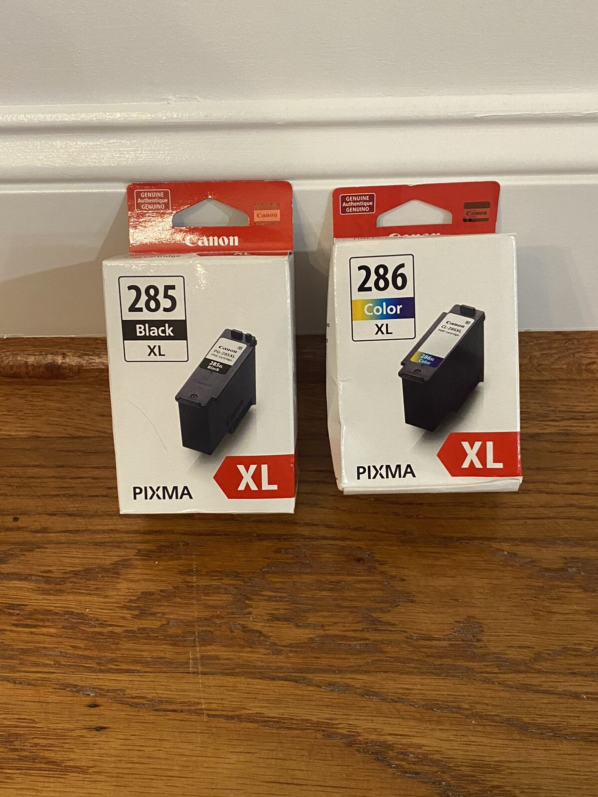 Canon - PG-285XL / CL-286XL 2-Pack High Yield Ink Cartridges - Black & Tri-Color