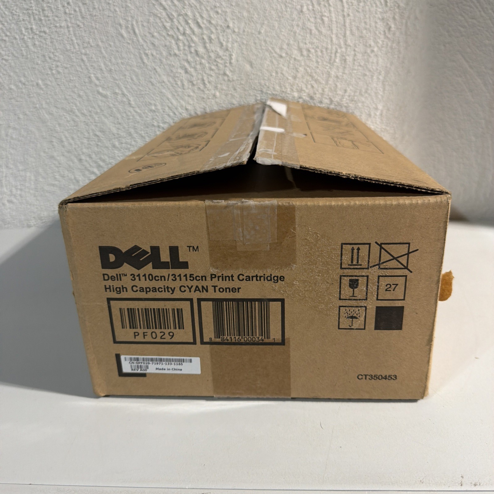 Dell 3110/3115 Cyan High Capacity PF029 Genuine Toner Cartridge New Open Box