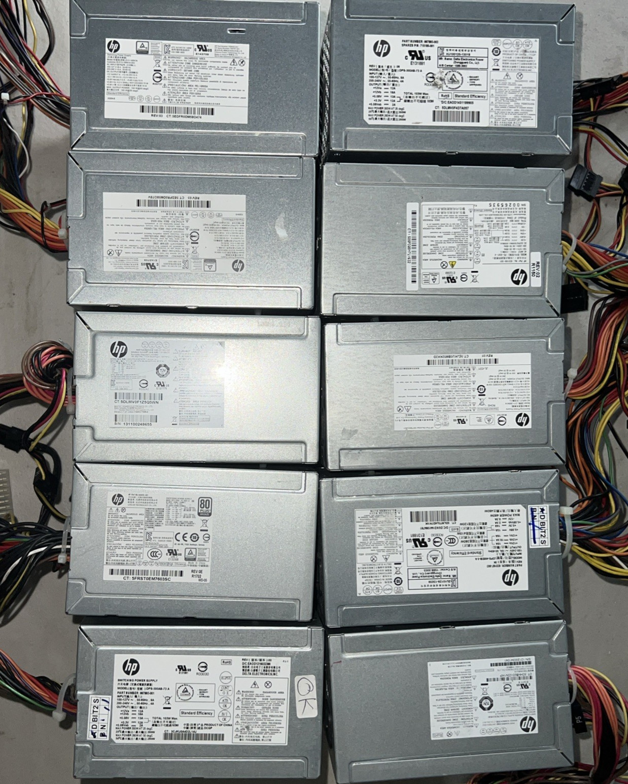 10x Mix 7x HP DPS-320AB-21 320W  Power Supply & 3x  HP DPS-460AB460W
