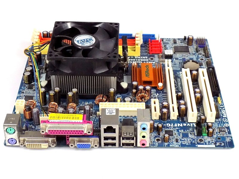 Motherboard CPU Retro Bundle: ASRock ALiveNF7G-HD720p + AMD Phenom X4 9600 (4C/4T)