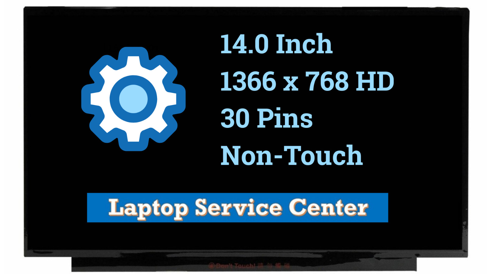 HP 14-CF2701DS 6L6Y1UA HD LCD Screen 30 pin LED Display