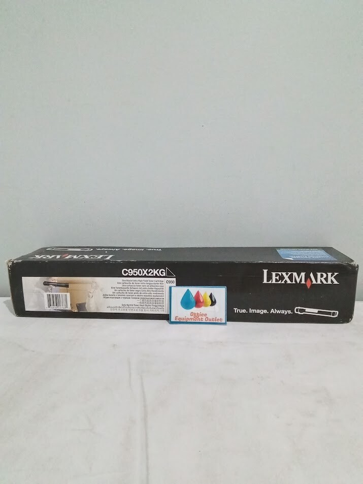 Lexmark C950X2KG Extra High Yield Black Toner Cartridge