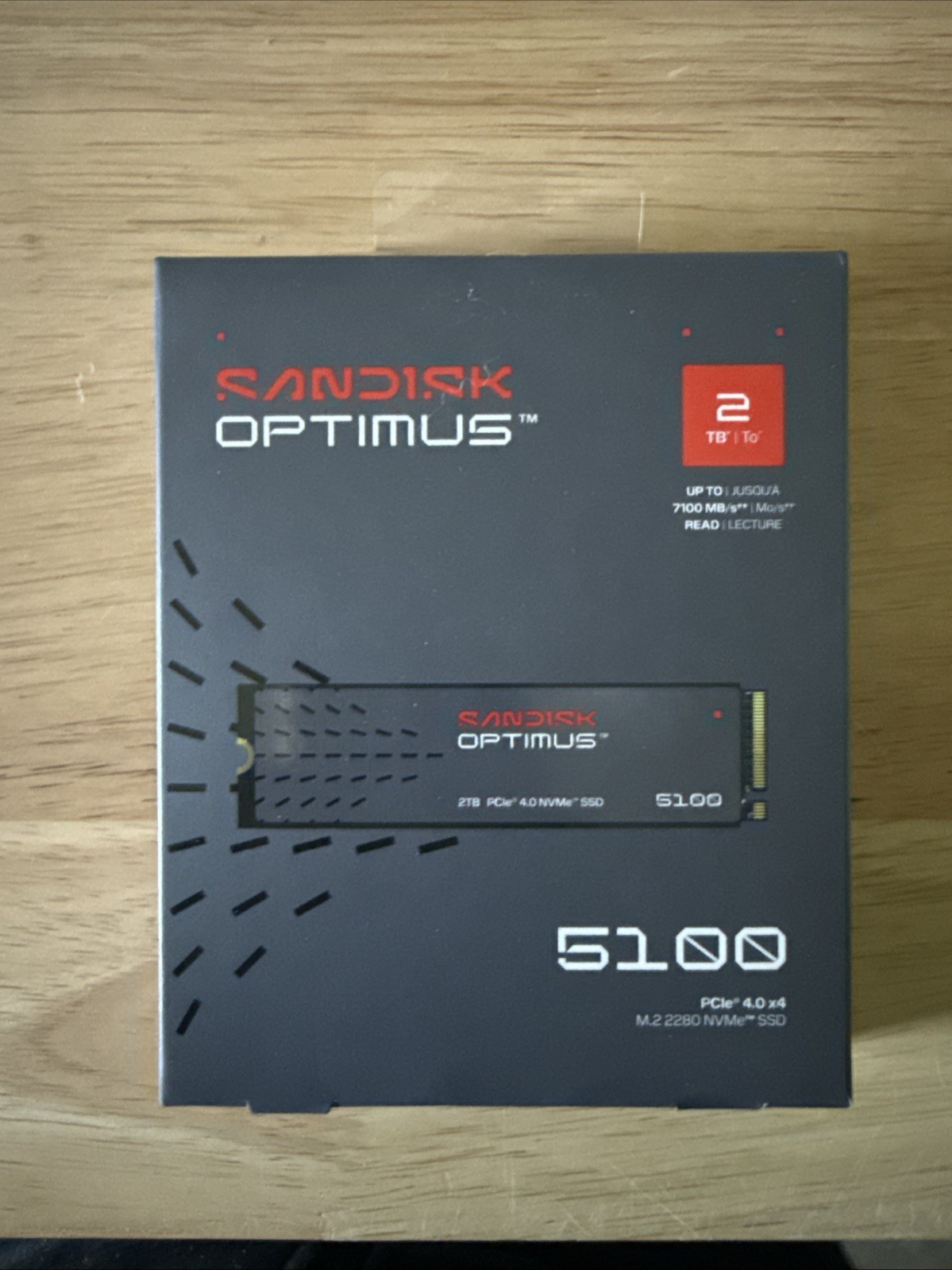 SanDisk Optimus 5100 2TB M.2 2280 NVMe PCIe 4.0 x4 SSD BRAND NEW