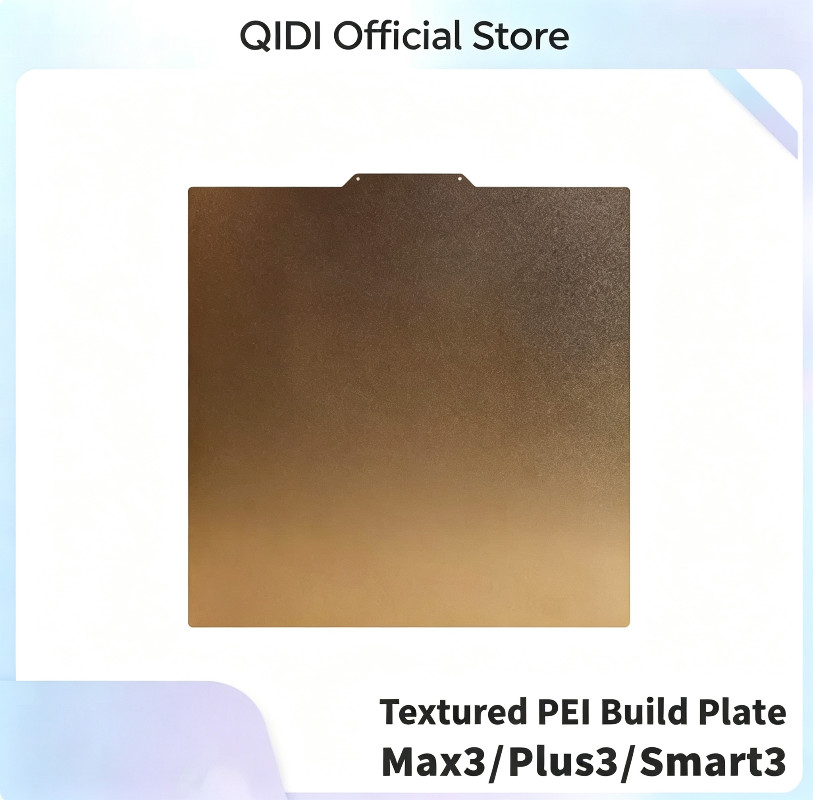 QIDI TECH Double‑Sided Textured PEI Magnetic Build Plate For Max3 Plus3 Smart3