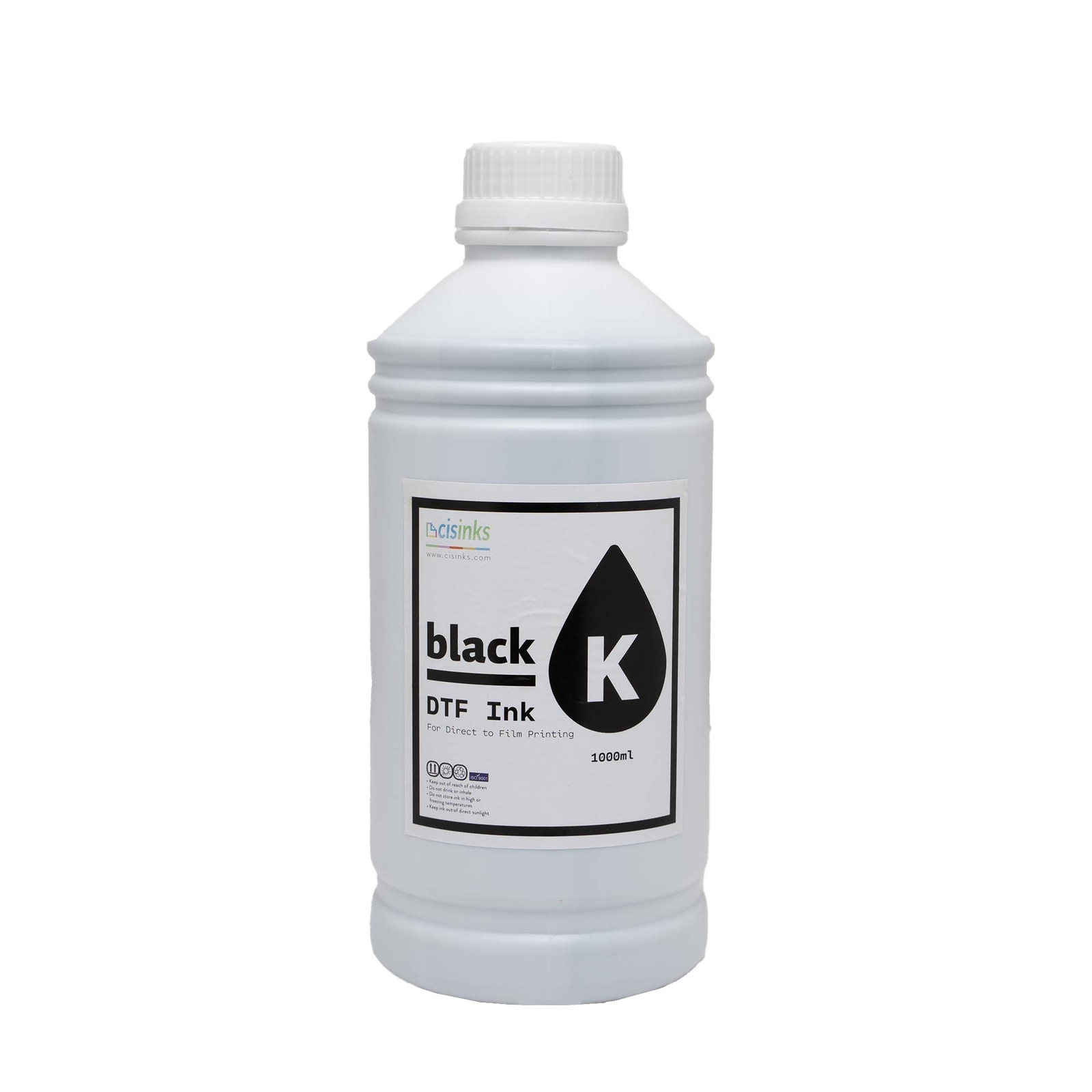 CISinks Premium DTF Ink Bottle Refill Set 1000ML, Compatible w/ DTF Film