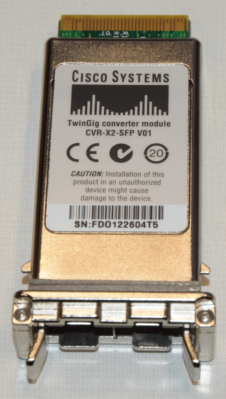 Cisco Systems TwinGig Converter Module CVR-X2-SFP