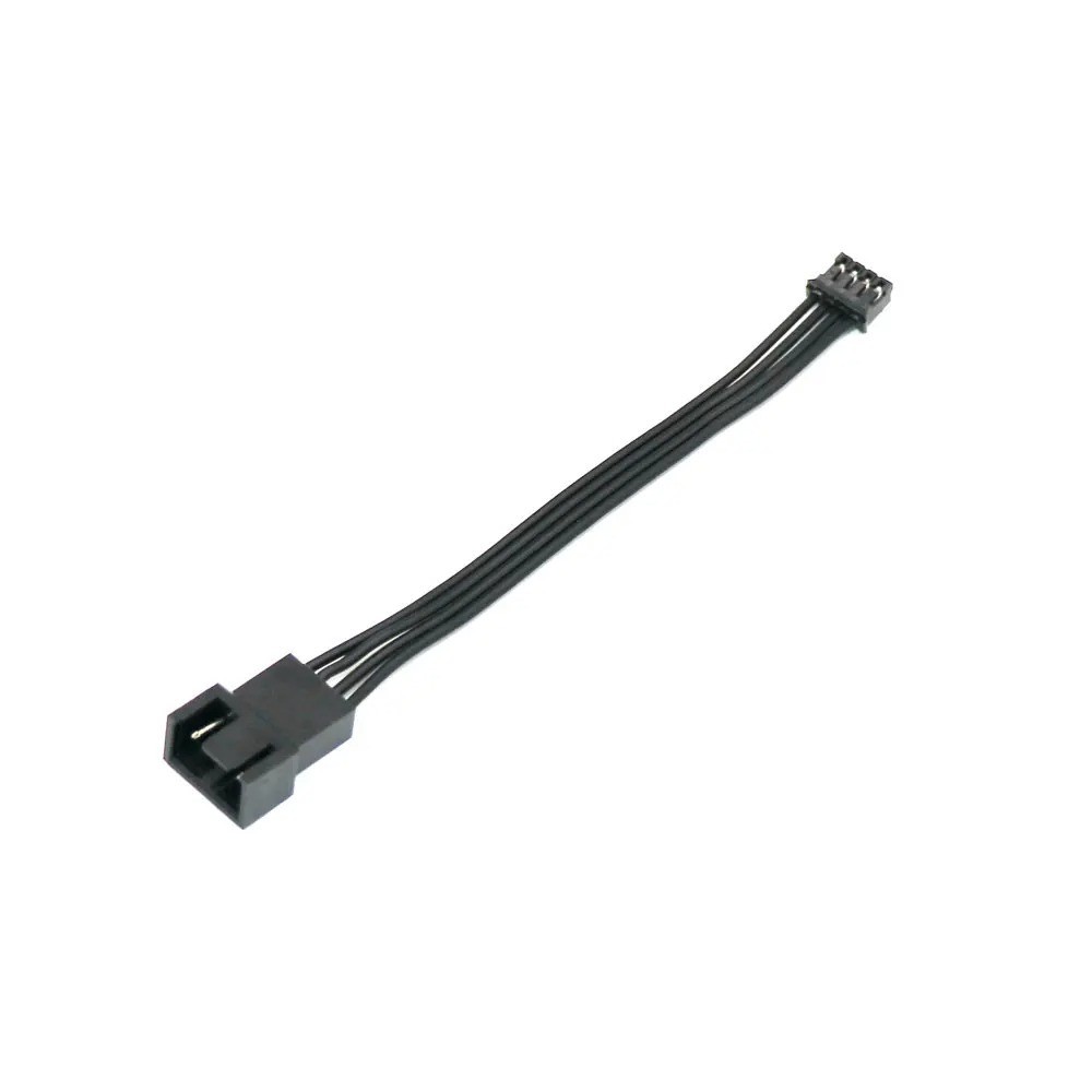 Angitu GPU Mini 4Pin to PWM 3Pin/4Pin Fan Adapter Cable 10cm for PC GPU