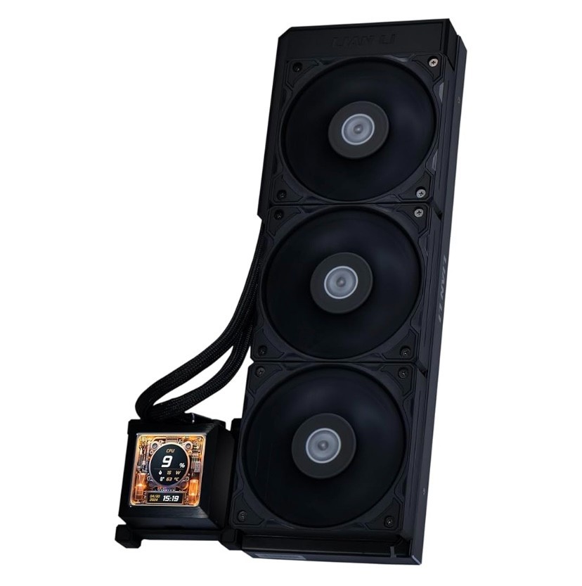 Lian Li Hydroshift 360 AIO - Pre-Installed 3 x 28MM Fans, Side-Mount HSLCD36SB